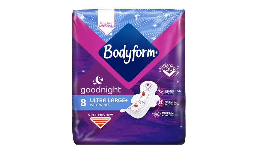 Bodyform towel product