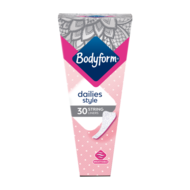 Bodyform Dailies Style String Pack X30 Liners